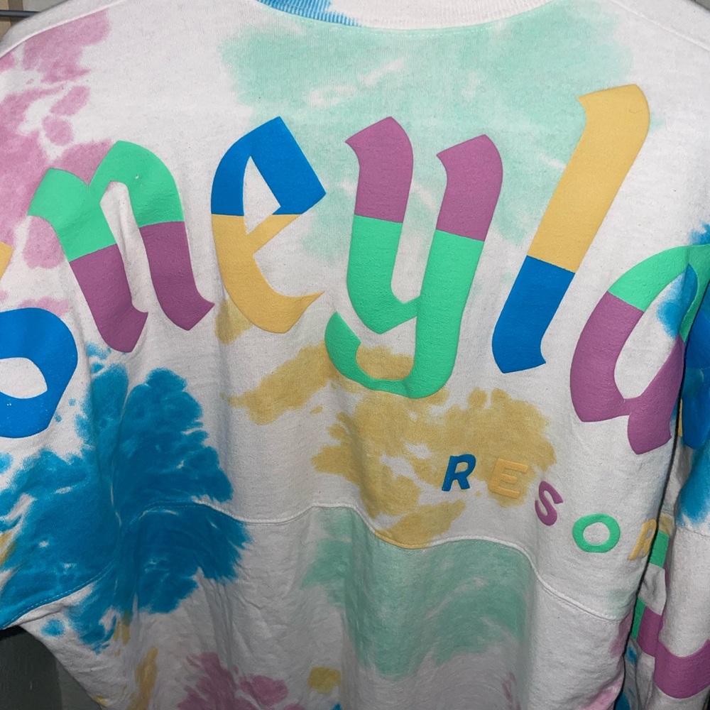 Disneyland Resort tie-dye shirt - Picture 3 of 4
